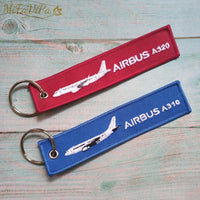 Thumbnail for 2 PCS AIRBUS A310 EMBROIDERY KEY CHAIN - PILOTSX