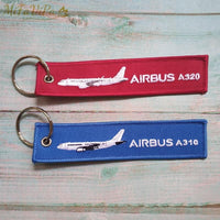 Thumbnail for 2 PCS AIRBUS A310 EMBROIDERY KEY CHAIN - PILOTSX