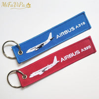 Thumbnail for 2 PCS AIRBUS A310 EMBROIDERY KEY CHAIN - PILOTSX