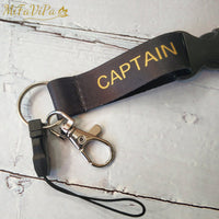 Thumbnail for 2 PCS CAPTAIN CHAVEIRO FASHION TRINKET NECK STRAP KEYCHAIN - PILOTSX