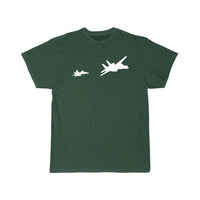 Thumbnail for Two fighter jets fight design T Shirt THE AV8R