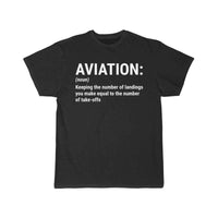 Thumbnail for Funny Aviation Definition Pilot Gift T-shirt T-SHIRT THE AV8R