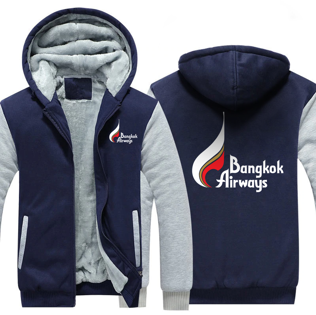 BANGKOK AIRLINES  JACKETS FLEECE SWEATSHIRT