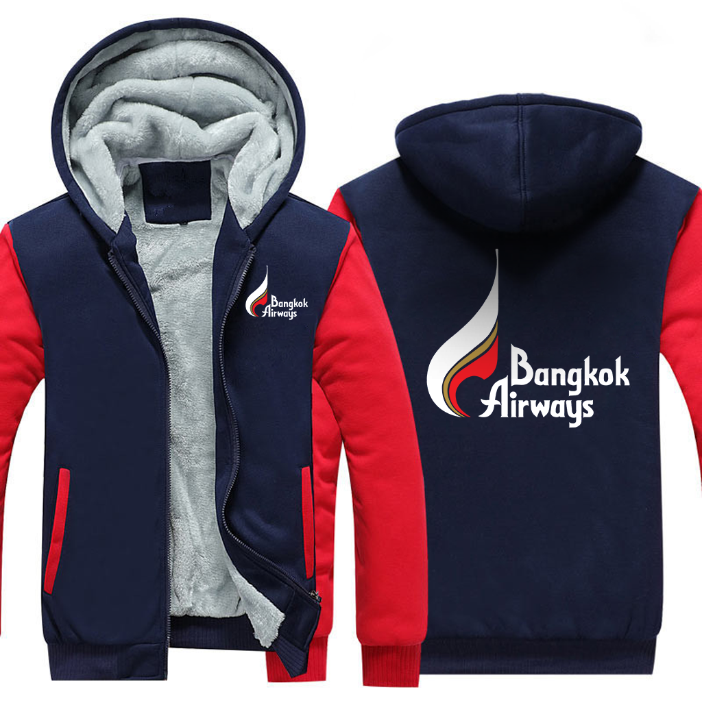 BANGKOK AIRLINES  JACKETS FLEECE SWEATSHIRT