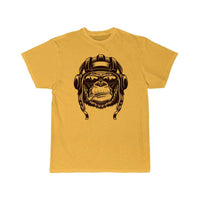 Thumbnail for Monkey Monkys jet fighter pilot steal T Shirt THE AV8R