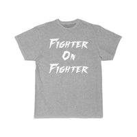 Thumbnail for Fighter on Fighter T Shirt THE AV8R