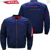 Thumbnail for MD HELICOPTER LOGO AVIATOR JACKET