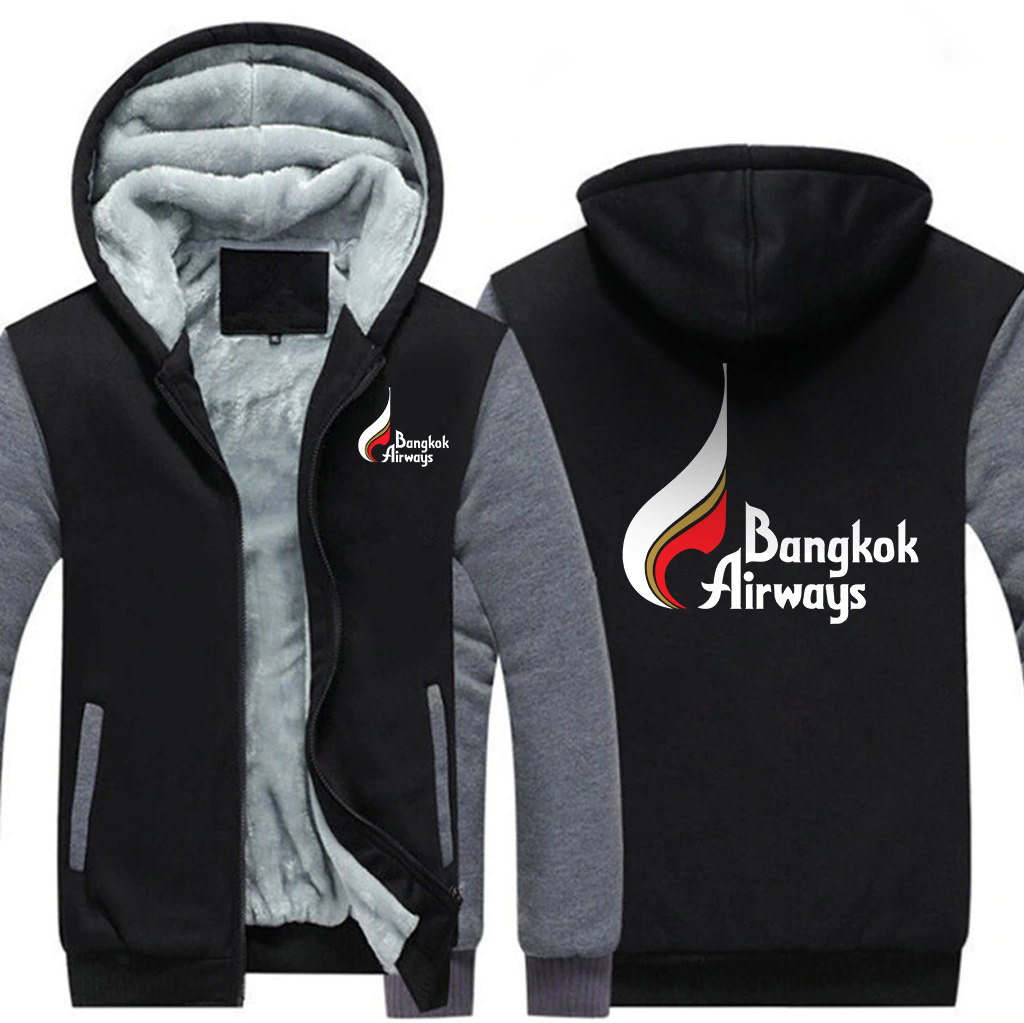 BANGKOK AIRLINES  JACKETS FLEECE SWEATSHIRT