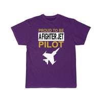 Thumbnail for proud fighter jet pilot airplane gift airplane T Shirt THE AV8R