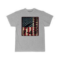 Thumbnail for F-4 Phantom American Flag Fighter Jet Pilot Patrio T Shirt THE AV8R