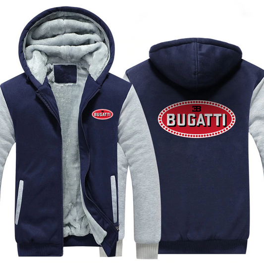 BUGATTI  AUTOMOBILE  FLEECE SWEATSHIRT