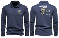 Thumbnail for AIRBUS A330 TREANT 700 LONG SLEEVE  POLO