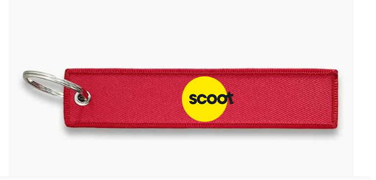 SCOOT AIRLINES KEY CHAIN