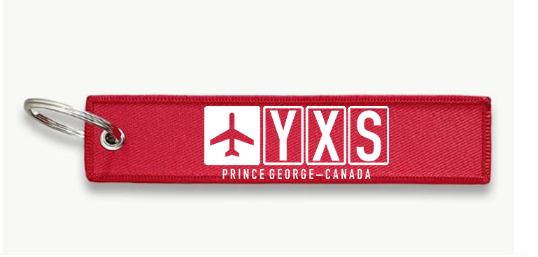 YXS AIRPORT KEY CHAIN