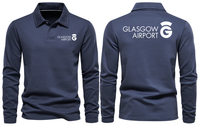 Thumbnail for GLASGOW AIRPORT LONG SLEEVE  POLO