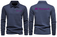 Thumbnail for MONARCH AIR LONG SLEEVE  POLO