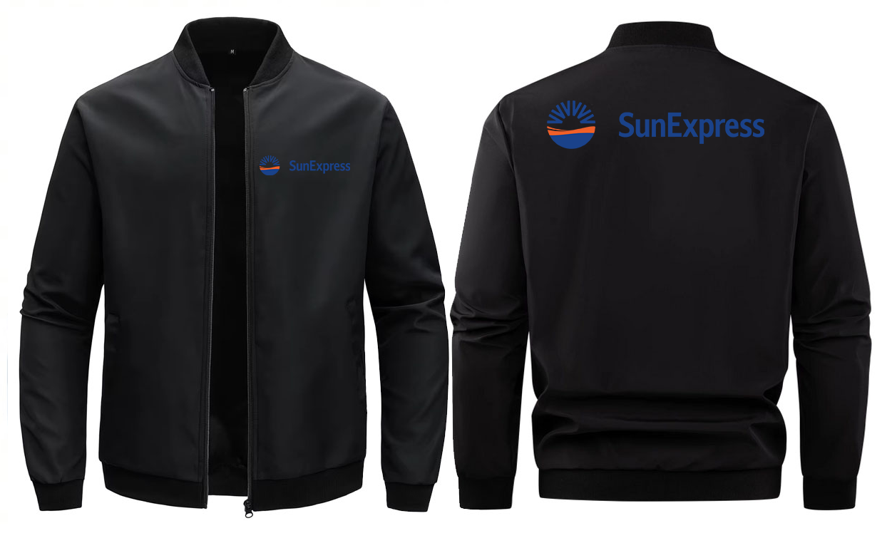 SUN EXPRESS AIR  LOOSE SOLID COLOR JACKET