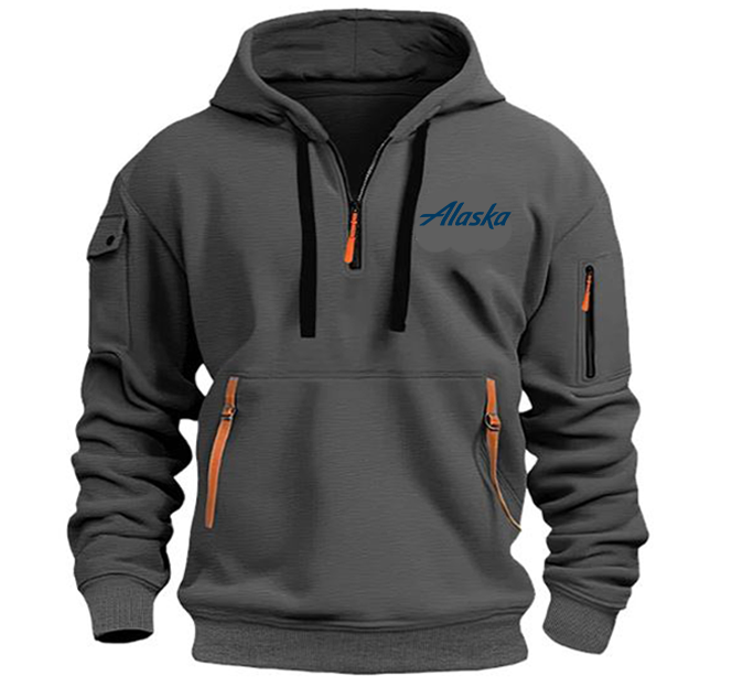 ALASKA AIRLINES HOODED JACKET PULLOVER
