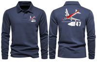 Thumbnail for BOEING 747  LONG SLEEVE  POLO