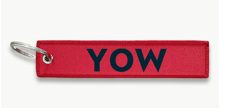 YOW AIRPORT KEY CHAIN