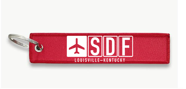 SDF AIRPORT KEY CHAIN