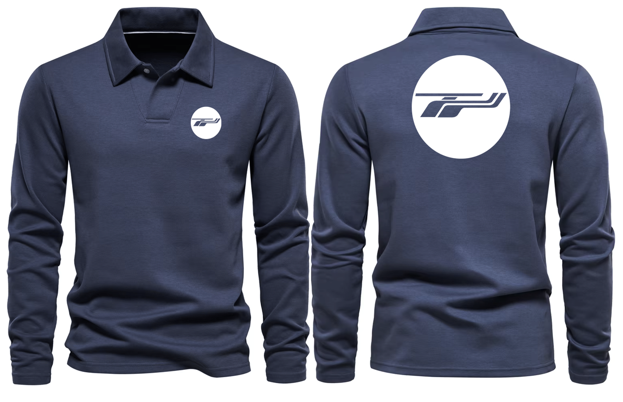 AIRBUS HELICOPTER LONG SLEEVE  POLO