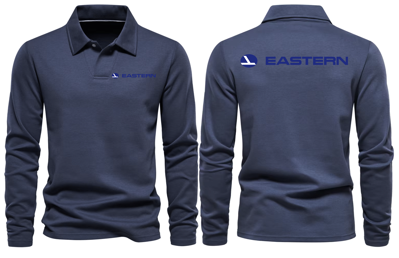 EASTERN AIRLINES LONG SLEEVE  POLO