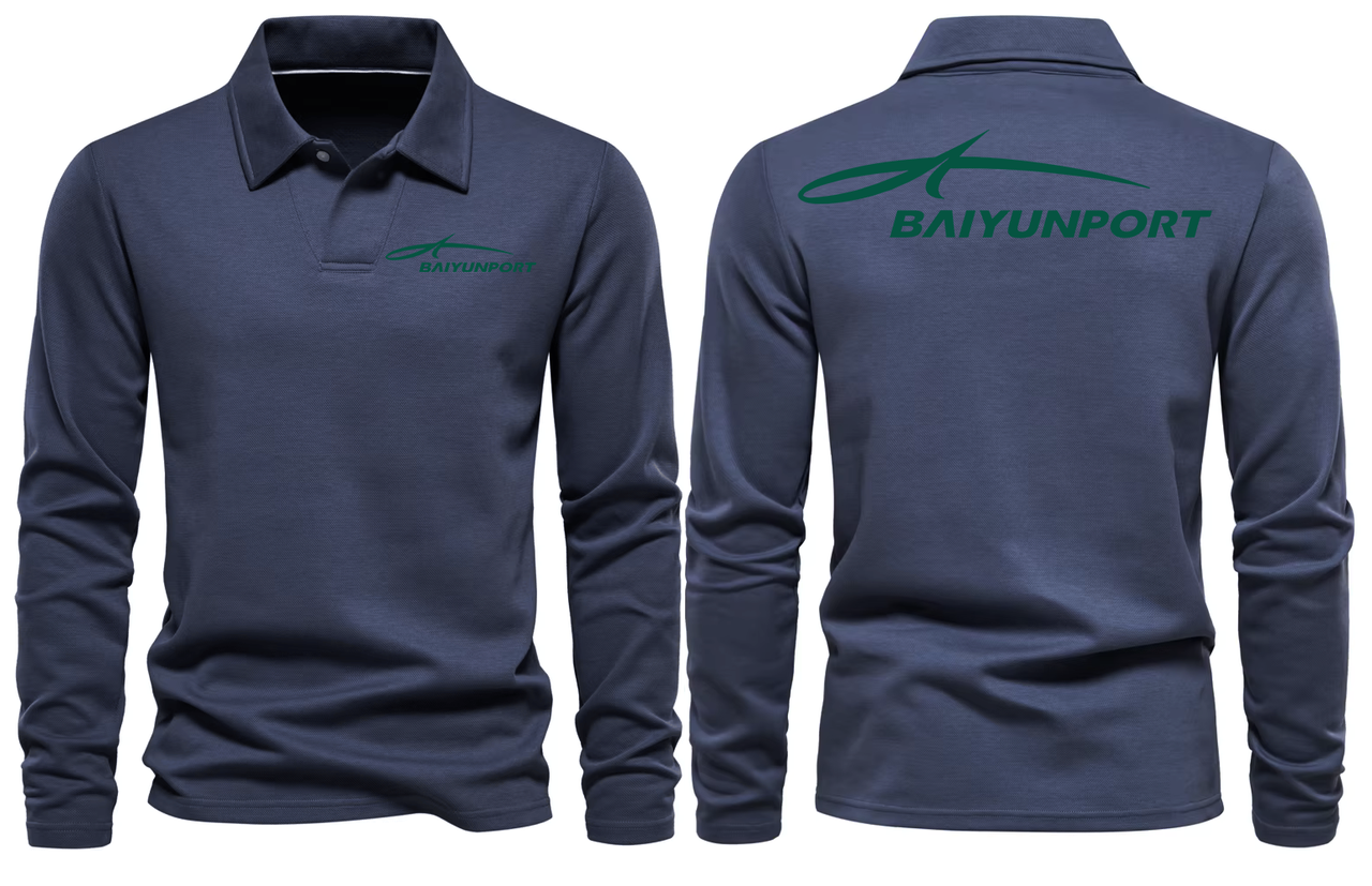 BAIYN AIRPORT LONG SLEEVE  POLO