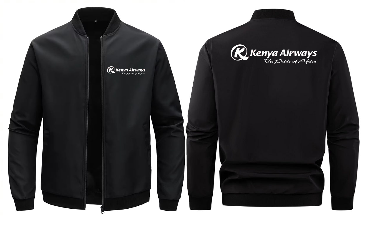KENEYA AIRWAYS LOOSE SOLID COLOR JACKET