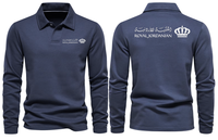 Thumbnail for ROYAL AIRLINES LONG SLEEVE  POLO