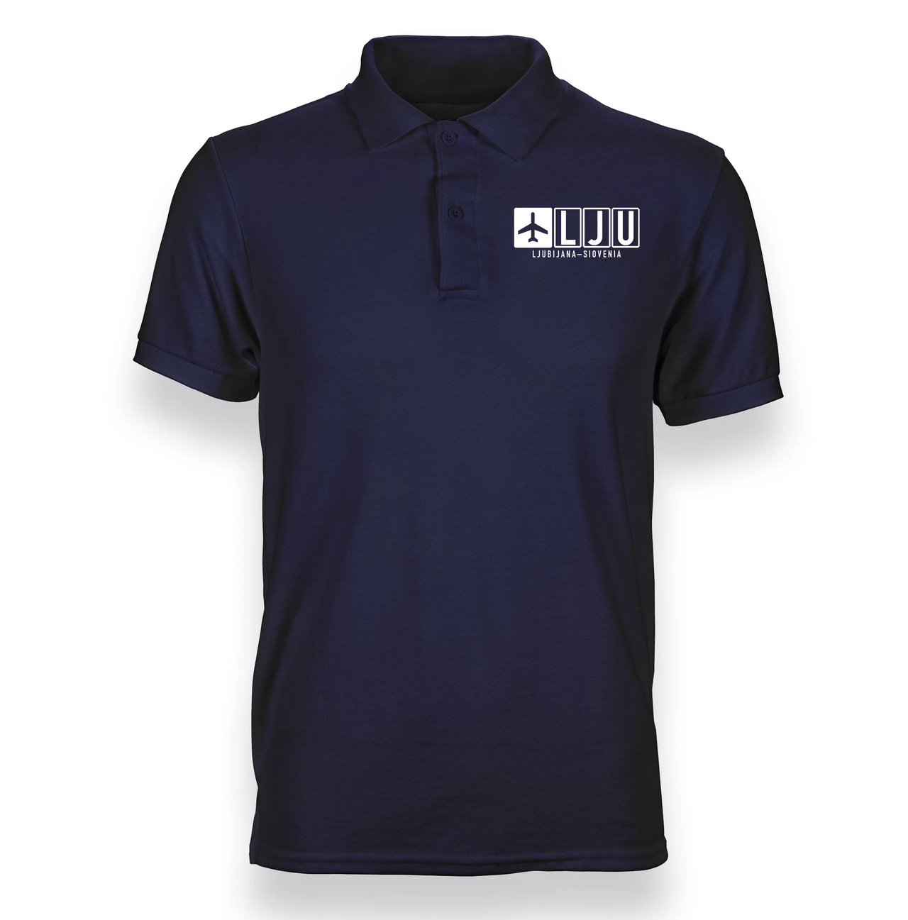 LJU AIRPORT POLO T-SHIRT