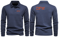 Thumbnail for DFW LONG SLEEVE  POLO