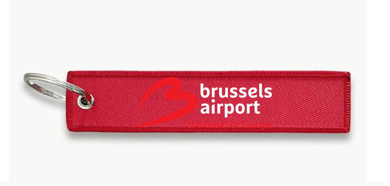BRUSSELS AIRPORT KEY CHAIN