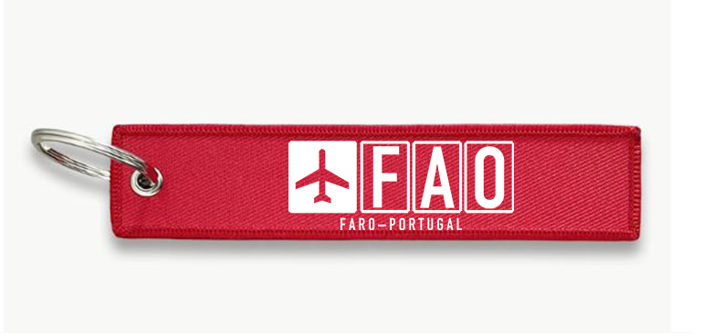 FAO AIRPORT KEY CHAIN