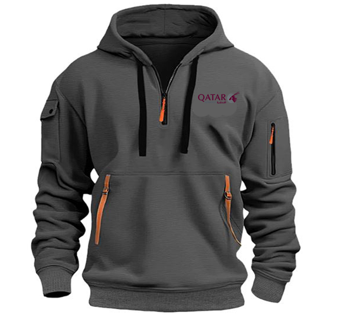 QATAR AIRWAYS HOODED JACKET PULLOVER