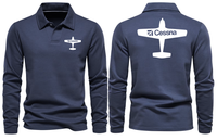 Thumbnail for CESSNA LONG SLEEVE  POLO