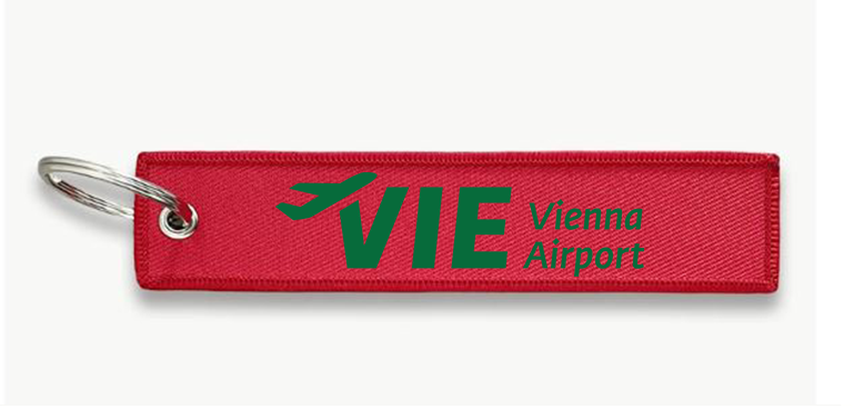 VIE AIRPORT KEY CHAIN