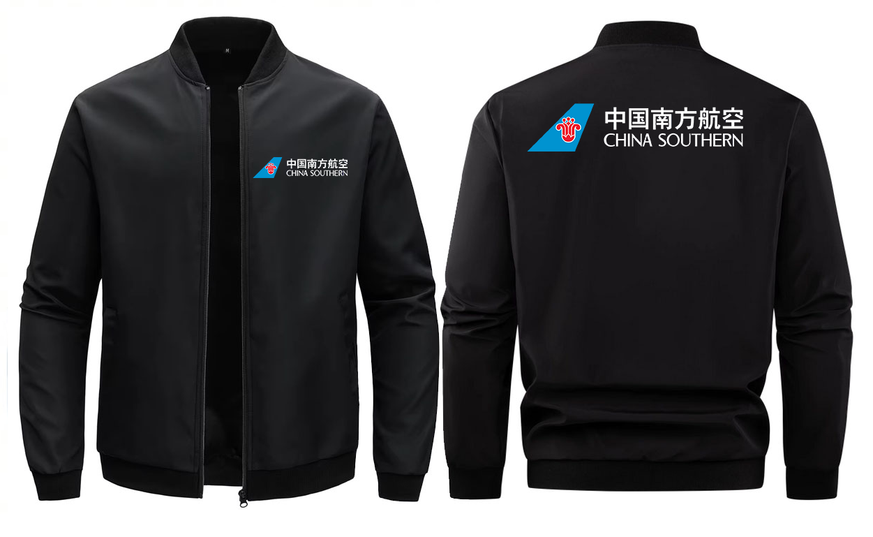 CHINA SOUTHERN LOOSE SOLID COLOR JACKET