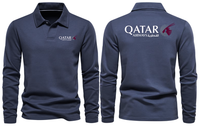 Thumbnail for QATAR AIR  LONG SLEEVE  POLO