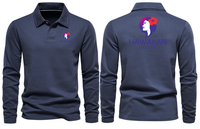 Thumbnail for AIR HAWAIIAN AIRLINES LONG SLEEVE  POLO