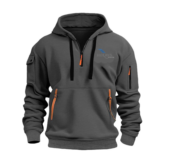 HURMES AIRLINE HOODED JACKET PULLOVER