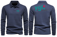 Thumbnail for YGK AIRPORT LONG SLEEVE  POLO