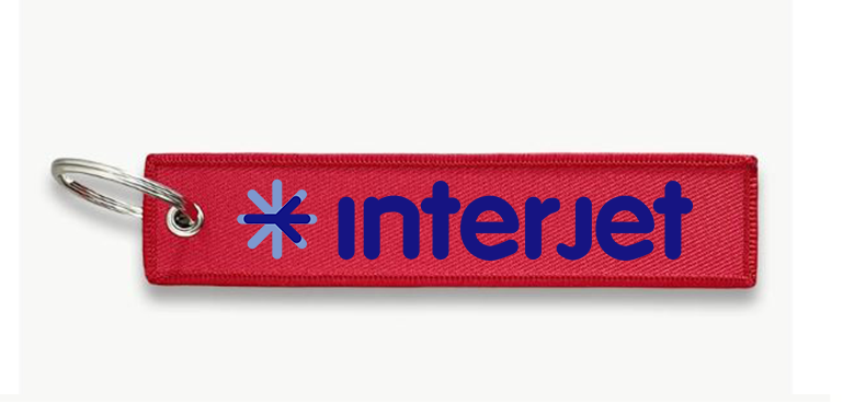 INTERJET AIRLINES KEY CHAIN