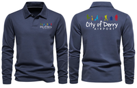 Thumbnail for CITY OF DREAM AIRPORT LONG SLEEVE  POLO