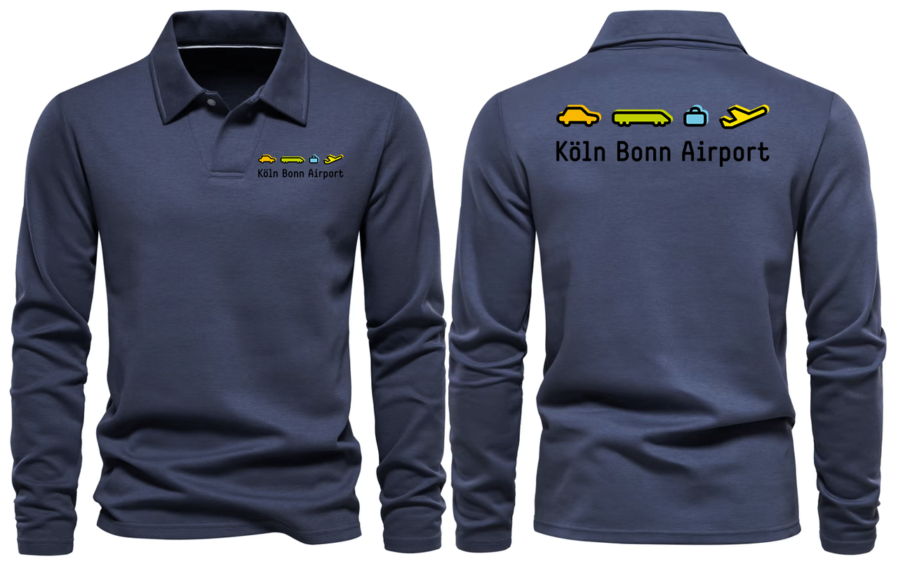 KOLN AIRPORT LONG SLEEVE  POLO