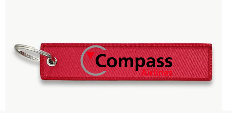 COMPASS AIRLINES KEY CHAIN