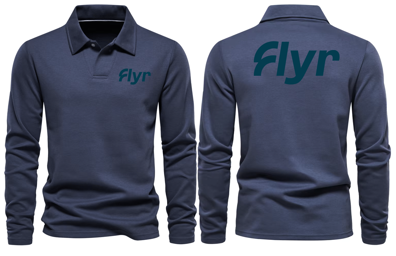 FLYR LONG SLEEVE  POLO 01
