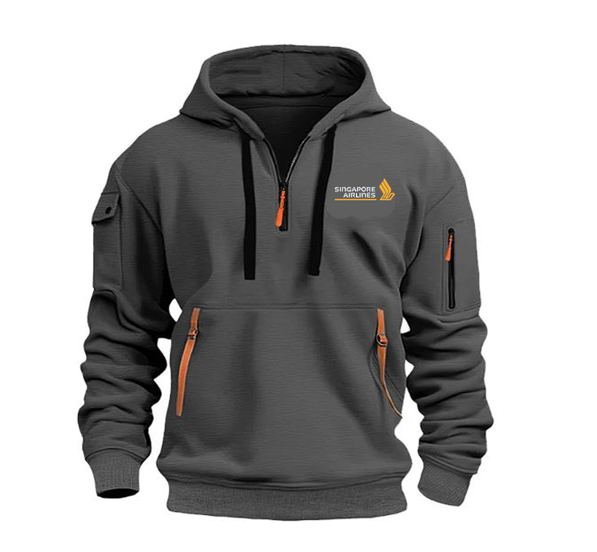 SINGAPURE AIRWAYS HOODED JACKET PULLOVER