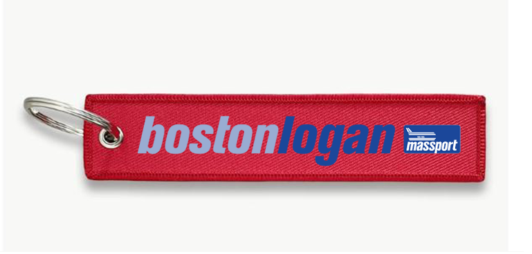 BOSTON  AIRPORT KEY CHAIN