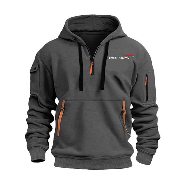 BRITISH AIRLINE HOODED JACKET PULLOVER